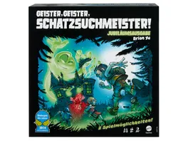 Geister Geister Schatzsuchmeister Jubilaeumsausgabe Brettspiel kooperatives Familienspiel mit zwei Spielmoeglichkeiten fuer 2 bis 5 Spieler