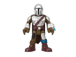 Imaginext STAR WARS XXL The Mandalorian Figur ca 42 cm grosses bewegliches Spielzeug mit Starter