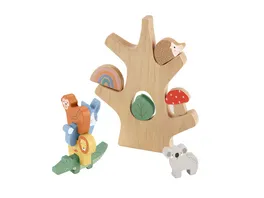 Fisher Price Tierspass Balance Baum aus Holz