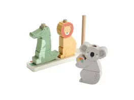 Fisher Price Stapel Tierwelt aus Holz