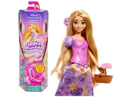 Disney Prinzessin SPIN REVEAL Rapunzel Puppe