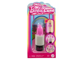 Barbie Mini BarbieLand Fashionistas Puppen ca 4 cm grosse Puppe in Lippenstifthuelse Ueberraschungsfigur Stil kann abweichen