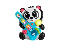 Fisher Price Beat Bande Zahlen Zauber Panda Liz Lernspielzeug fuer Babys mit Musik und Lichtern deutsche Ausgabe