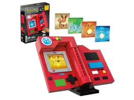 MEGA Pokemon Kanto Region Pokedex Bauset 322 Teile fuer Sammler