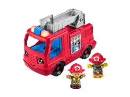 Fisher Price Little People Feuerwehrauto E3