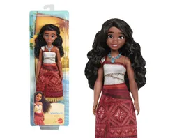 Vaiana Modepuppe aus Disney Vaiana 2 mit 2 Zubehoerteilen und abnehmbarem Outfit vom Film inspiriert