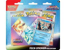 POKEMON Sammelkartenspiel Tech Sticker Kollektion Karmesin Purpur Prismatische Entwicklungen