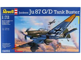 Revell 04692 Junkers Ju 87 G D Tank Buster