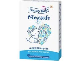 Beauty Baby Pflegeseife milde Reinigung mit reinem Avocadooel