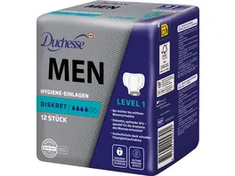 Duchesse MEN Hygiene Einlagen Level 1