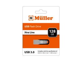 Mueller USB Stick 3 0 128GB Xtra Line