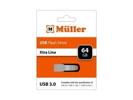 Mueller USB Stick 3 0 64GB Xtra Line