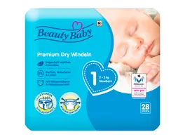 Beauty Baby Premium Dry Windeln Groesse 1 Newborn 2 5 kg