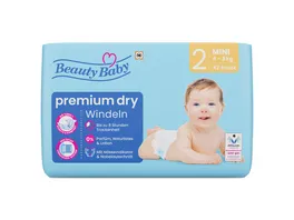 Beauty Baby Premium Dry Windeln Groesse 2 Mini 4 8 kg