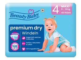 Beauty Baby Premium Dry Windeln Groesse 4 Maxi 9 14 kg