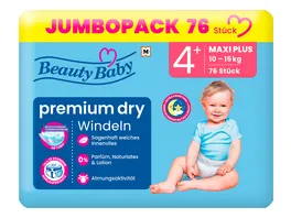 Beauty Baby Premium Dry Windeln Groesse 4 Maxi JUMBO 9 14 kg