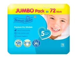 Beauty Baby Premium Dry Windeln Groesse 5 Junior JUMBO 11 16 kg