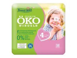 Beauty Baby Windeln Oeko Gr 4 Maxi 9 14kg