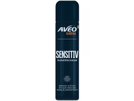 AVEO MEN Sensitiv Rasierschaum Mini