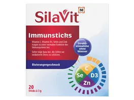 SilaVit Immunsticks Blutorangengeschmack