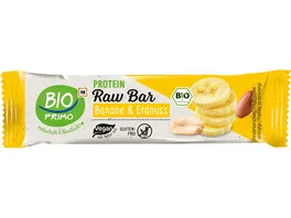 BIO PRIMO Bio Raw Bar Banane Erdnuss mit Protein