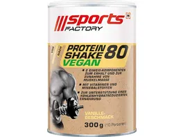 Sports Factory Protein Shake 80 vegan