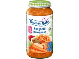 Beauty Baby Babyglaeschen Bio Spaghetti Bolognese ab dem 12 Monat