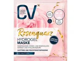 CV Rosenquarz Hydrogel Maske