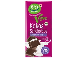 BIO PRIMO Kokos Schokolade Vegan
