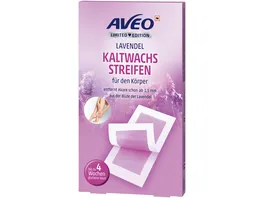 AVEO Body Wax Strips Lavendel