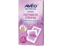 AVEO Bikini Wax Strips Lavendel