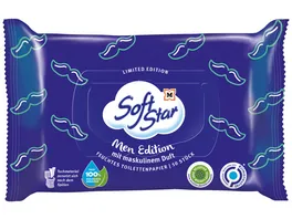 SoftStar feuchtes Toilettenpapier Ultra Weich 50er Men Edition