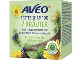 AVEO Festes Shampoo 7 Kraeuter