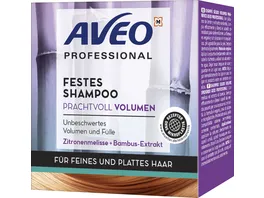 AVEO Festes Shampoo Prachtvoll Volumen
