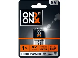 ON ON Batterien Alkaline 6LR61 9V