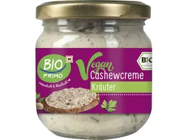 BIO PRIMO Bio Cashewcreme Kraeuter