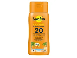 LAVOZON Sonnenmilch Carotin LSF 20