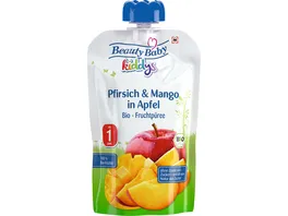 Beauty Baby Bio Quetschie Pfirsich Mango Apfel
