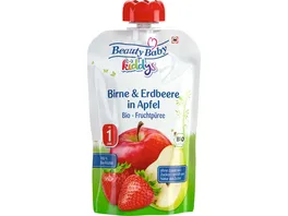 Beauty Baby Bio Quetschie Birne Erdbeere Apfel