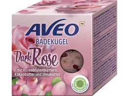 AVEO Badekugel Dark Rose