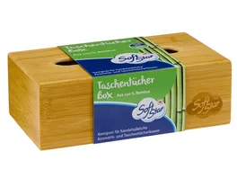 SoftStar Bambus Taschentuecher Box