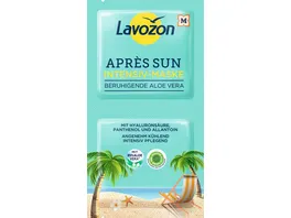 LAVOZON Apres Sun Kuehlende Apres Aloe Vera Intensiv Maske