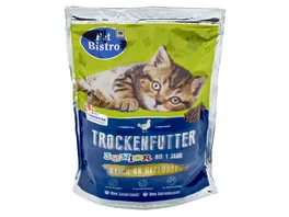 Pet Bistro Katzentrockenfutter Junior Reich an Gefluegel