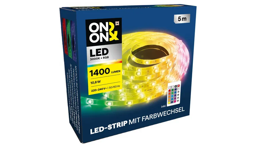 ON&ON LED Strip RGB 5M online bestellen