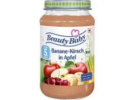 Beauty Baby Bio Banane Kirsch in Apfel