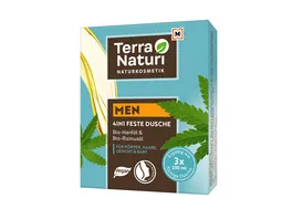 Terra Naturi Men 4in1 Dusche mit Bio Hanfoel Rizinusoel