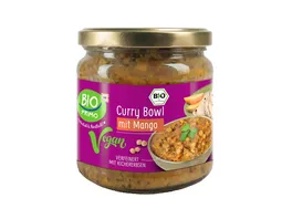 BIO PRIMO Bio vegane Bowl Kichererbse Mango Curry