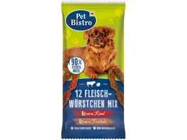 Pet Bistro Hundesnack Fleischwuerstchen Mix