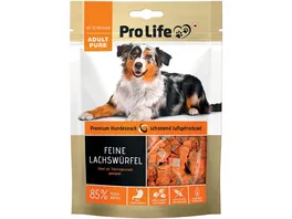 ProLife Hundesnack Feine Lachswuerfel