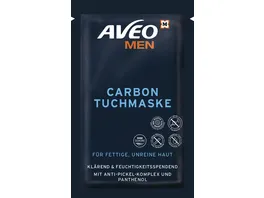 AVEO MEN Carbon Tuchmaske
